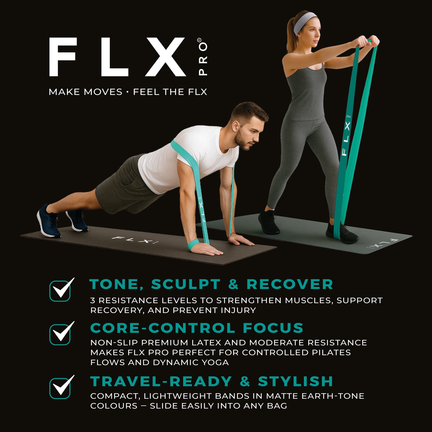 Yoga/Pilates Resistance Bands
