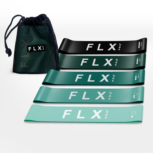 MINI-LOOP RESISTANCE BANDS 5 X PIECE SET
